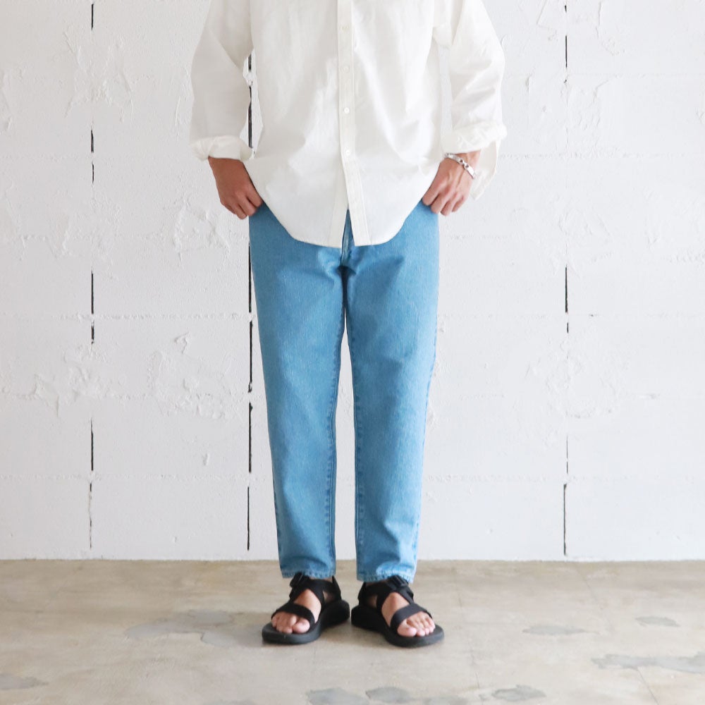 HATSKI Loose Tapered Denim -Used-IceBlue HTK-22001-U ハツキ | HATSKI
