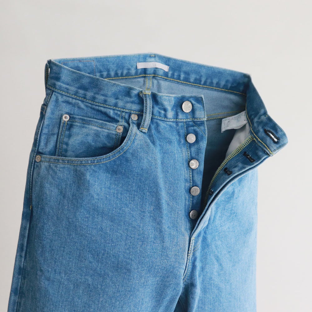 パンツ HATSKI Used-IceBlue HTK-22003 HATSKI｜Wide Tapered Denim -Used-IceBlue HTK-22003-U - csew