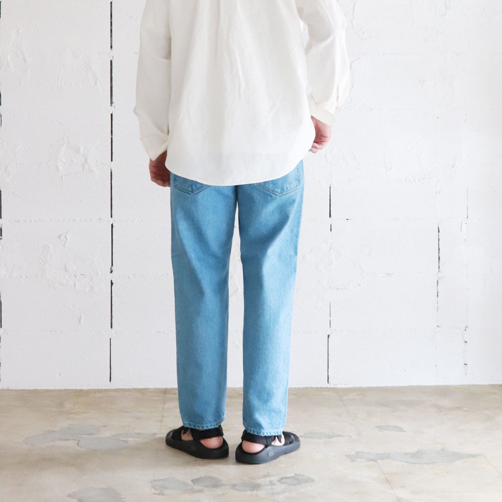 HATSKI Loose Tapered Denim -Used-IceBlue HTK-22001-U ハツキ | HATSKI