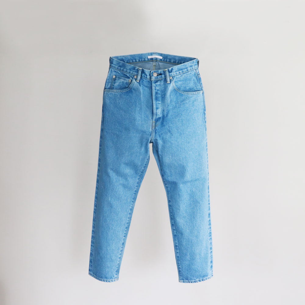 HATSKI Loose Tapered Denim -Used-IceBlue HTK-22001-U ハツキ