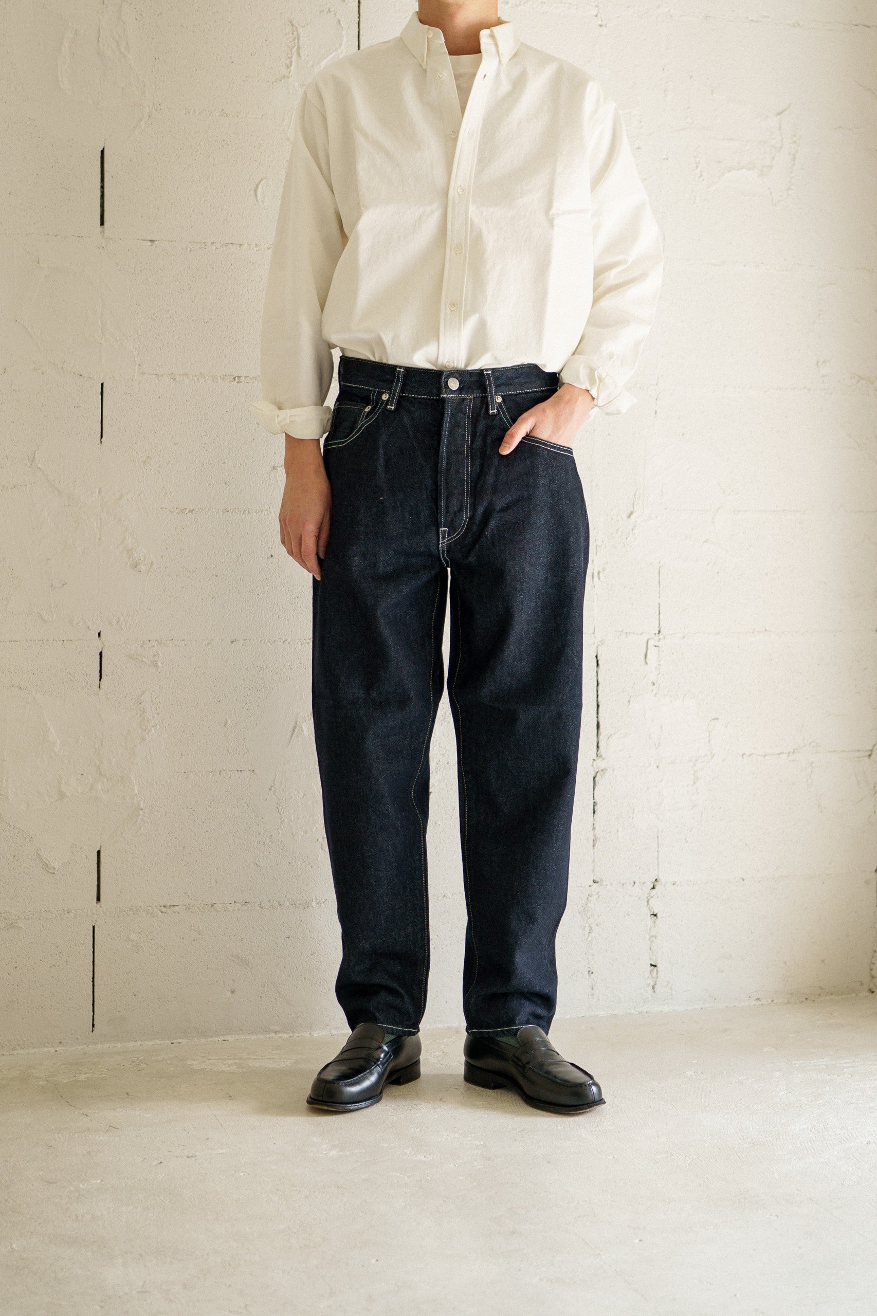 HATSKI Loose Tapered Denim HTK-22001 ハツキ | HATSKI