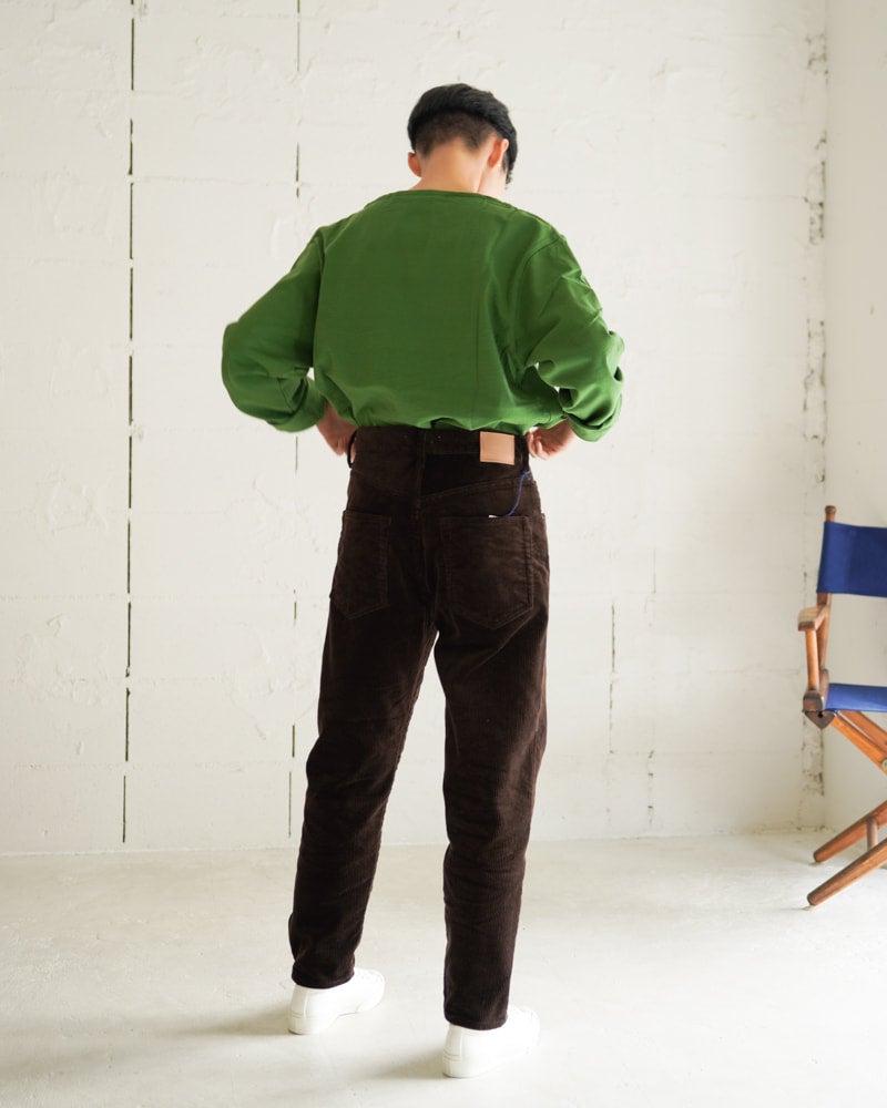 HATSKI Loose Tapered Corduroy Pants HTK-22001-C ハツキ | HATSKI