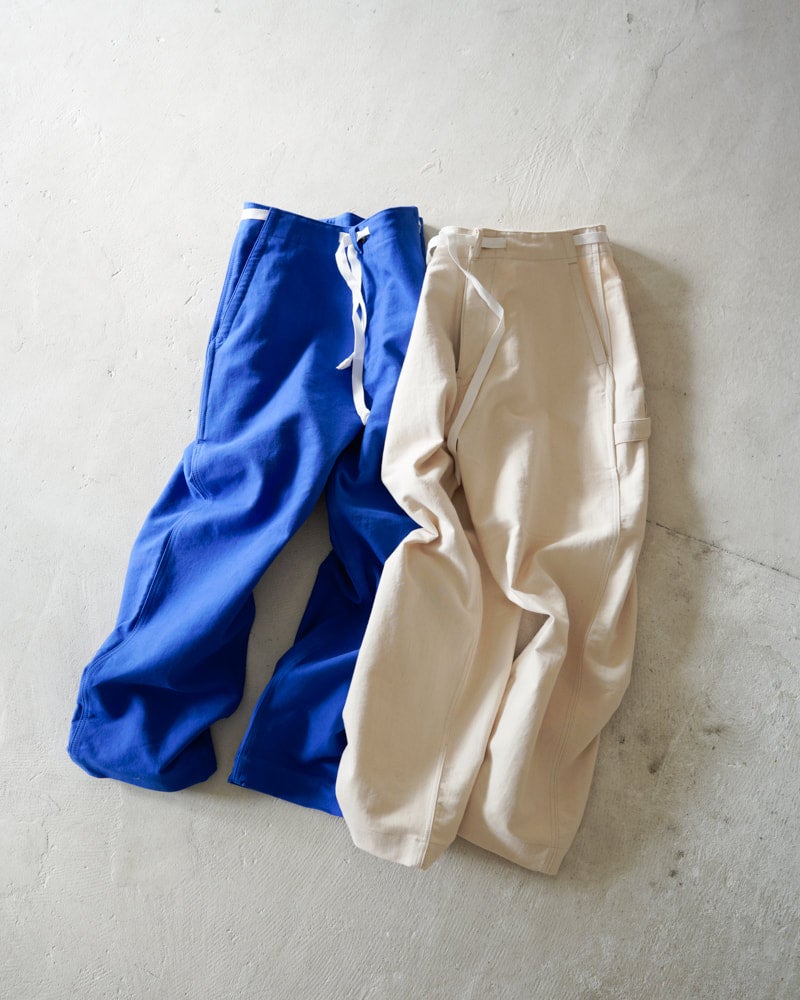 Gray Moleskin Work Pants Mended Trousers Bellhop Striped Pants The Textile  Trun | eBay